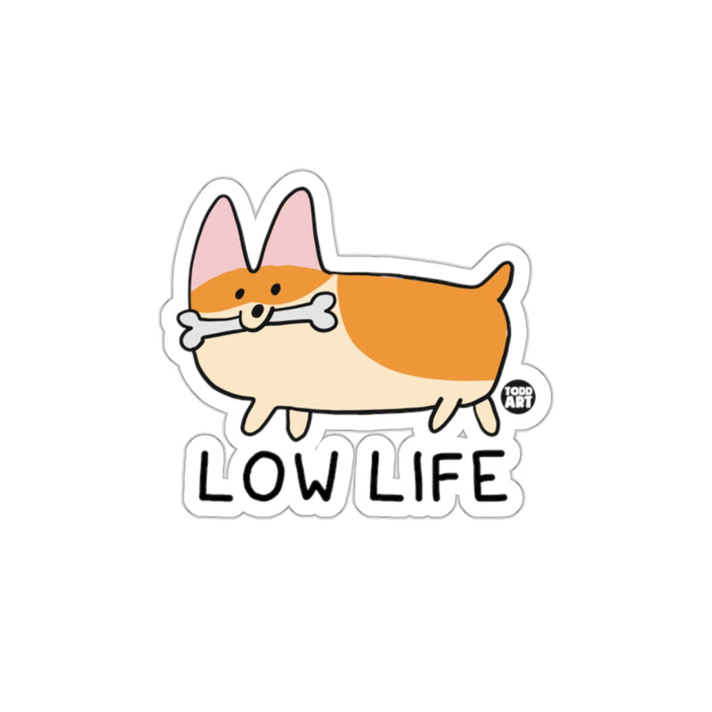 Load image into Gallery viewer, Cute Corgi Low Life Sticker for Dog Lovers Accessory
