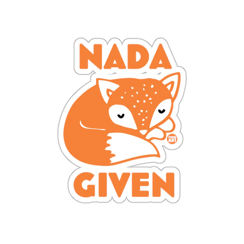 Load image into Gallery viewer, Nada Given Cute Fox Sticker with Fun Design
