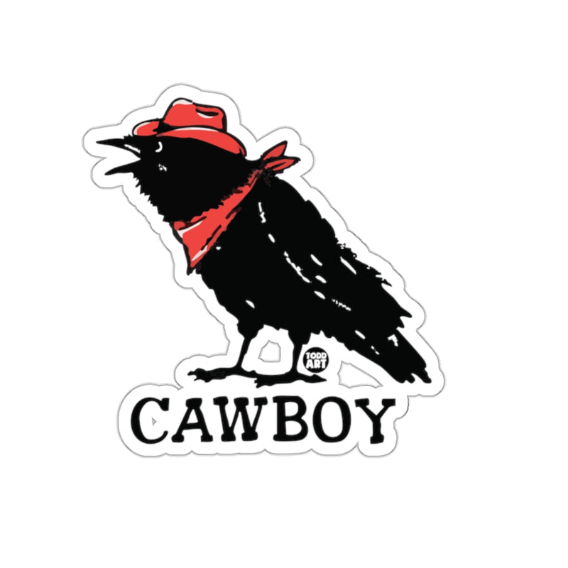 Load image into Gallery viewer, Black Crow Red Cowboy Hat Bandana CAWBOY 
