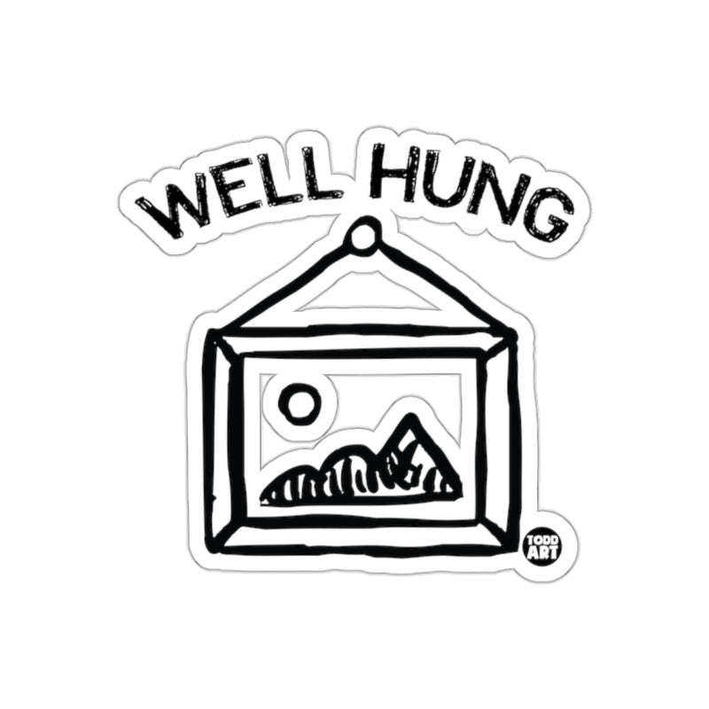 Load image into Gallery viewer, Well Hung Todd Art Decor Sticker
