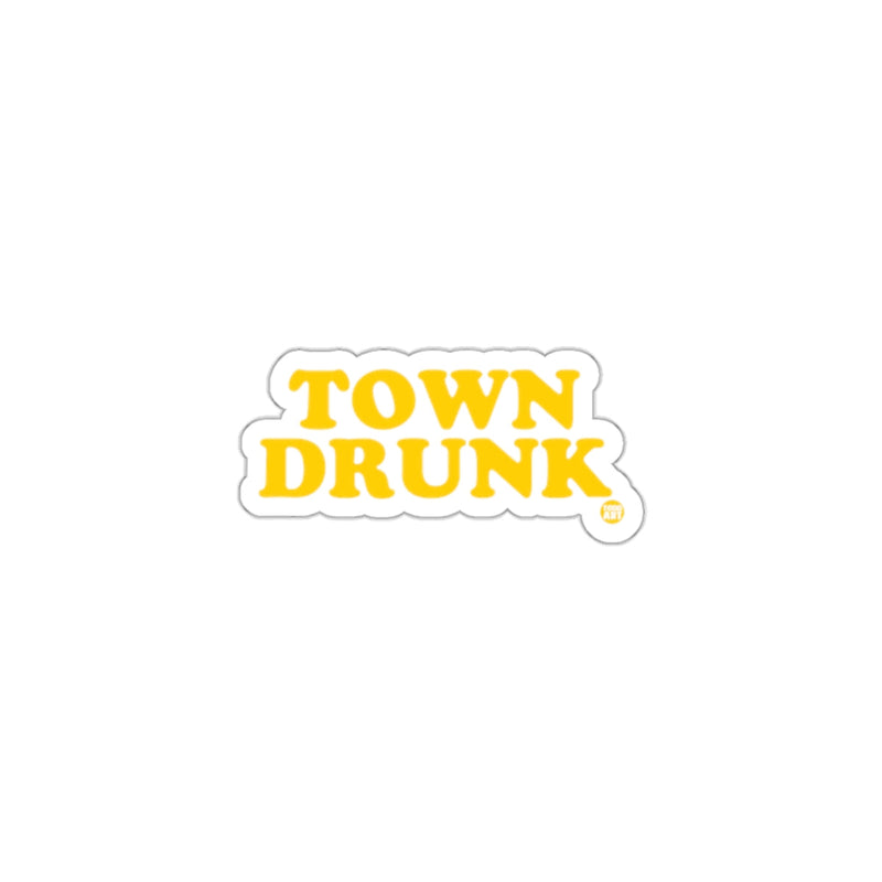 Load image into Gallery viewer, Fun Town Drunk Sticker Perfect for Laptops Tablets
