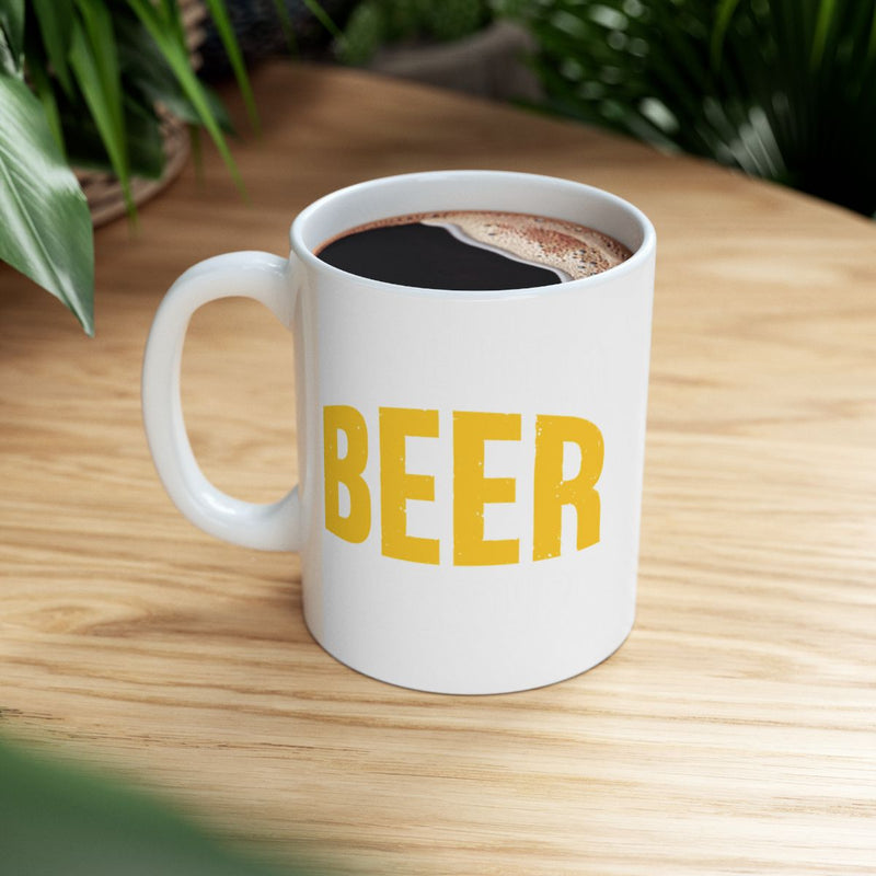 Load image into Gallery viewer, Funny BEER Design Mug Perfect for Coffee Lovers
