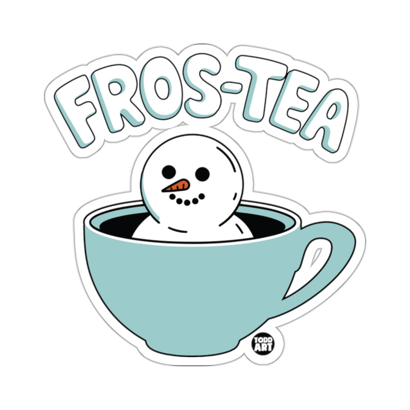 Load image into Gallery viewer, FROS-TEA Snowman Teacup Design Todd Art 
