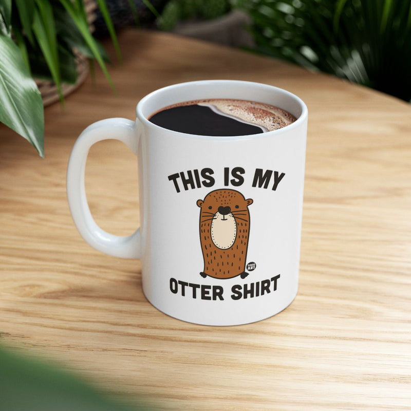 Load image into Gallery viewer, This Is My Otter Shirt Cute Otter Design Mug Product
