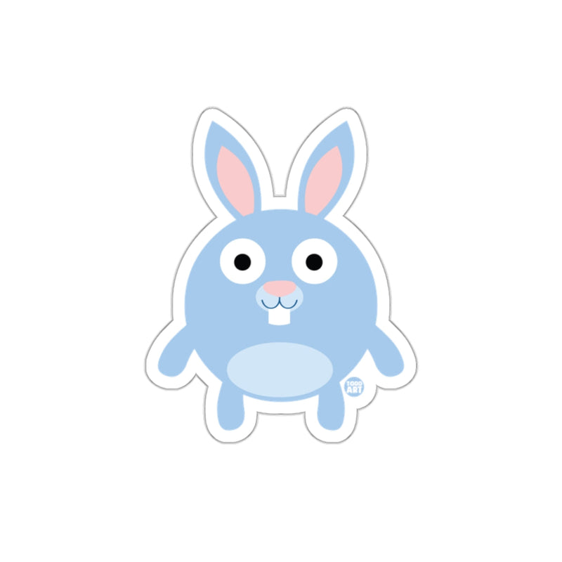 Load image into Gallery viewer, Cute Blue Bunny with Big Ears Sticker Product
