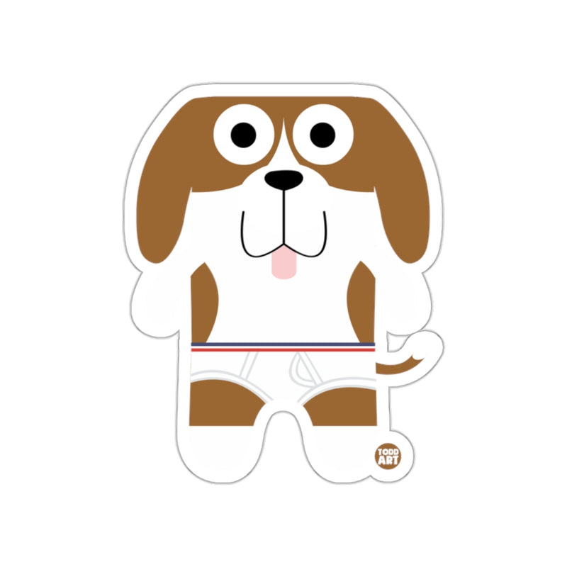Load image into Gallery viewer, Cute Cartoon Dog Character Art Sticker Product
