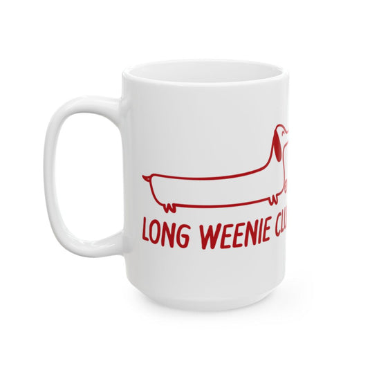 Long Weenie Club Dachshund Mug for Dog Lovers