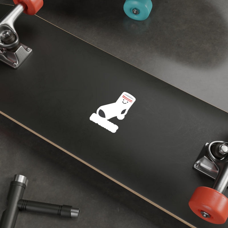 Load image into Gallery viewer, Unique Black Skateboard with Fun Cartoon Graphic Design
