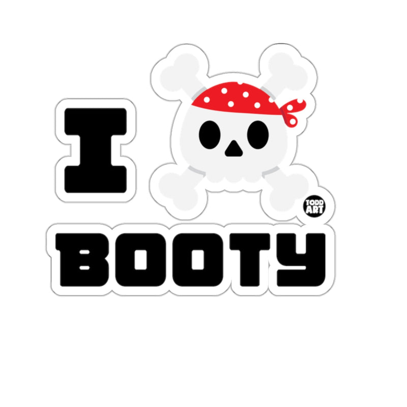 Load image into Gallery viewer, I Skull Booty Red Bandana Todd Art 

