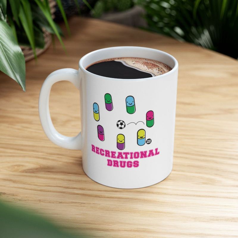 Load image into Gallery viewer, Recreational Drugs Humorous Coffee Mug for Fun
