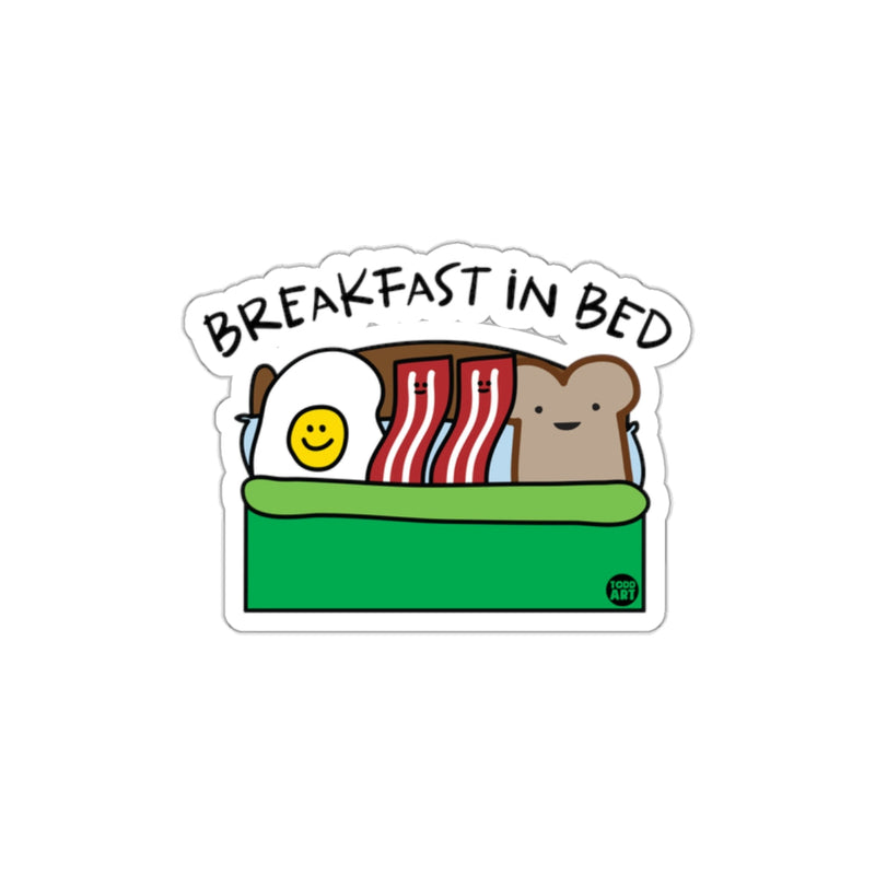Load image into Gallery viewer, Breakfast in Bed Fun Sticker for Any Surface
