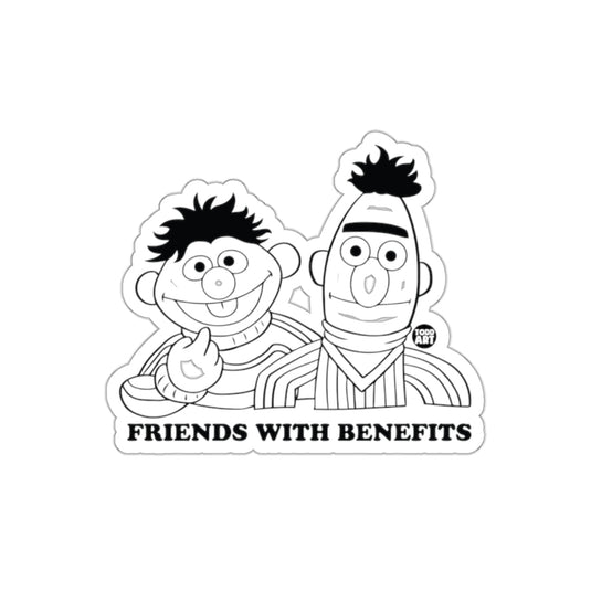 Todd Art Friends With Benefits Characters Line Art sticker