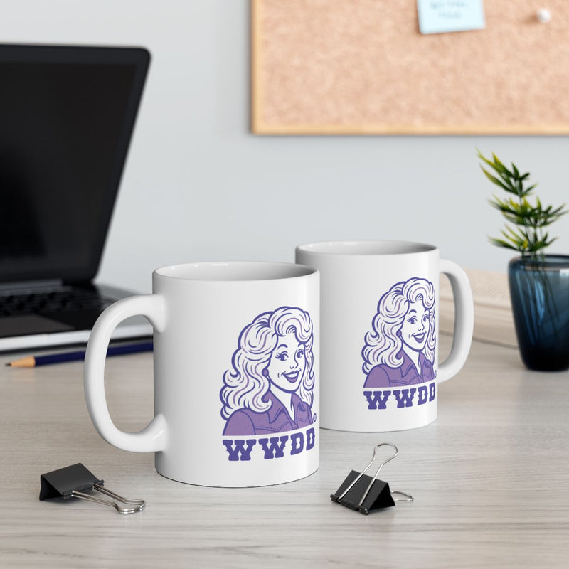 Load image into Gallery viewer, WWDD Mug with Graphic Design Perfect for Office Use
