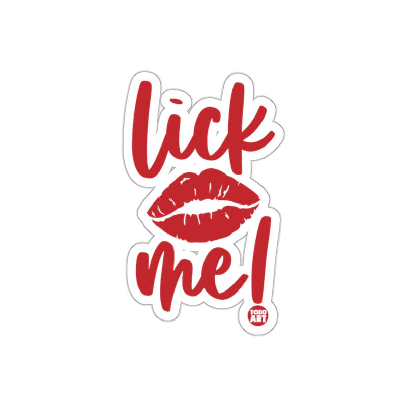 Load image into Gallery viewer, Lick Me Lip Kiss Design Sticker Funny Art Decal
