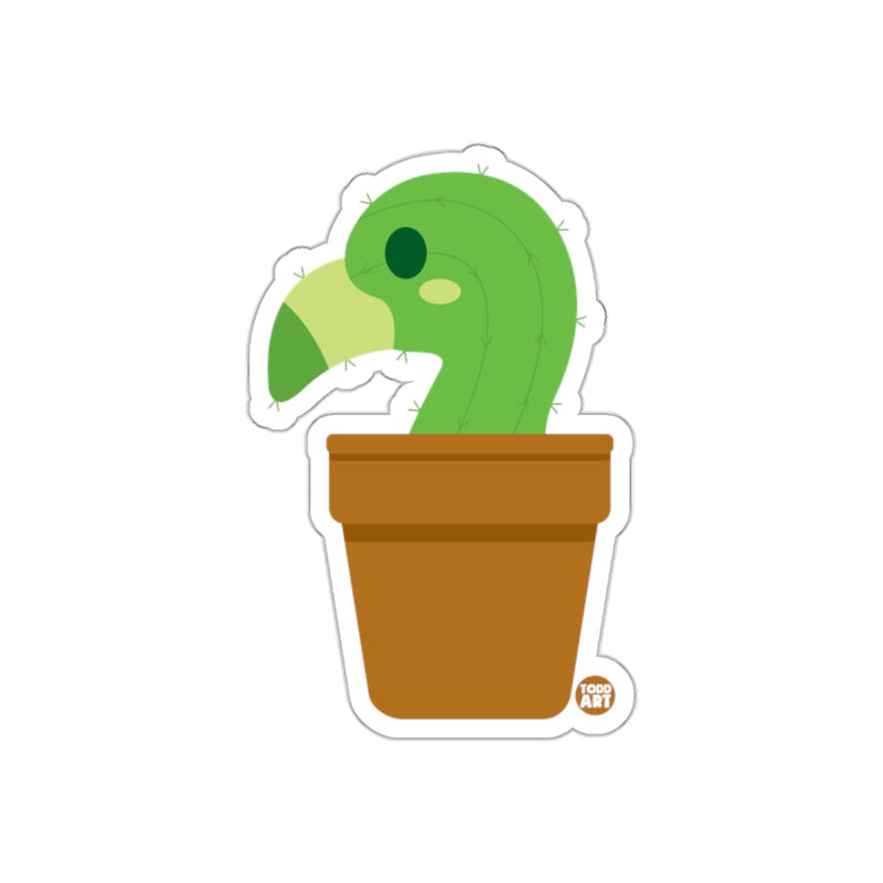 Load image into Gallery viewer, Unique Cactus Bird Design Sticker for Various Surfaces
