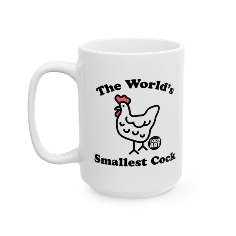 Load image into Gallery viewer, The World's Smallest Cock Funny Chicken Mug Merchandise
