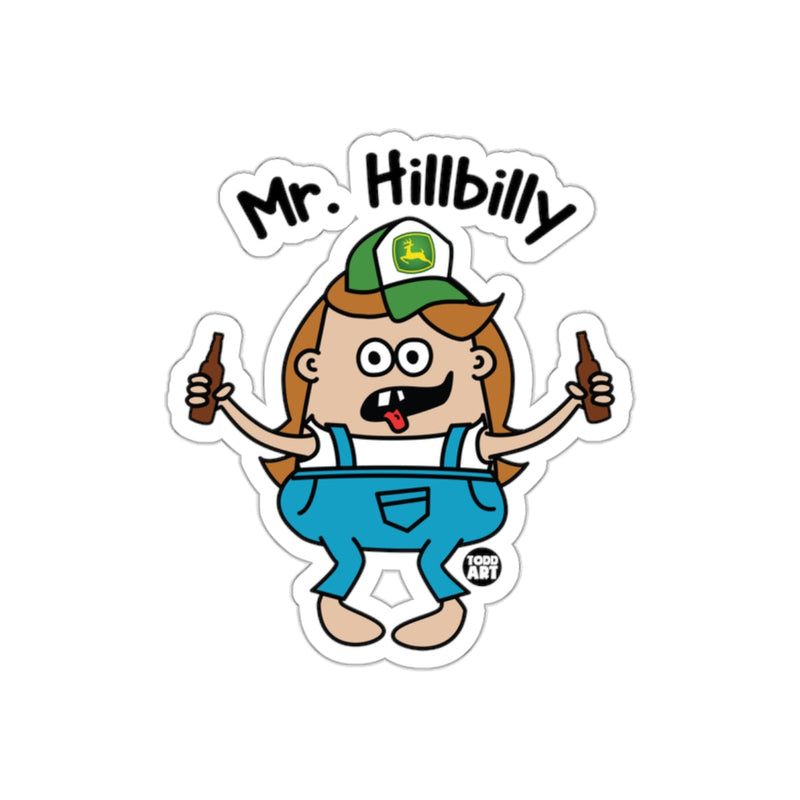 Load image into Gallery viewer, Mr. Hillbilly Cartoon Character Sticker For Fans
