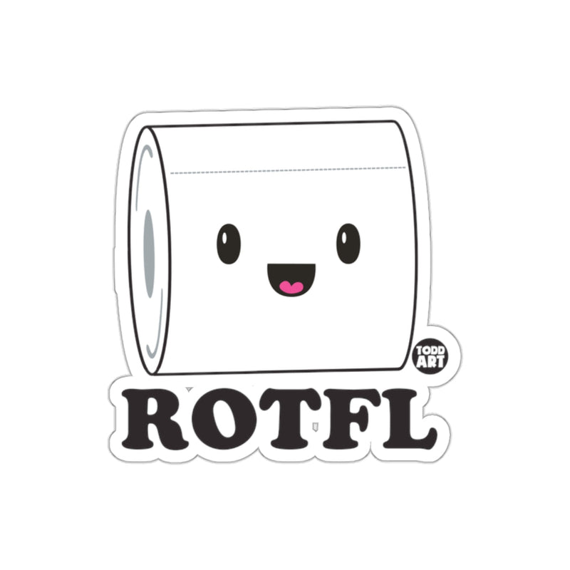 Load image into Gallery viewer, Rotfl Toilet Paper With Cute Face Todd Art sticker
