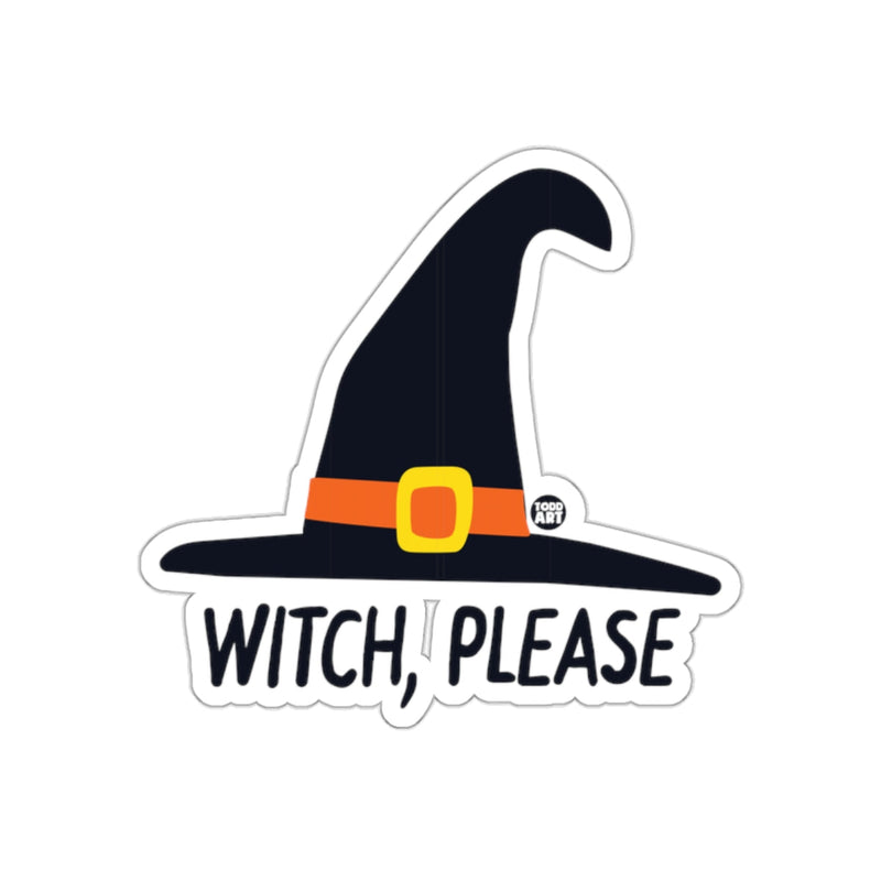 Load image into Gallery viewer, Witch Please Halloween Hat Sticker for Fun Decor
