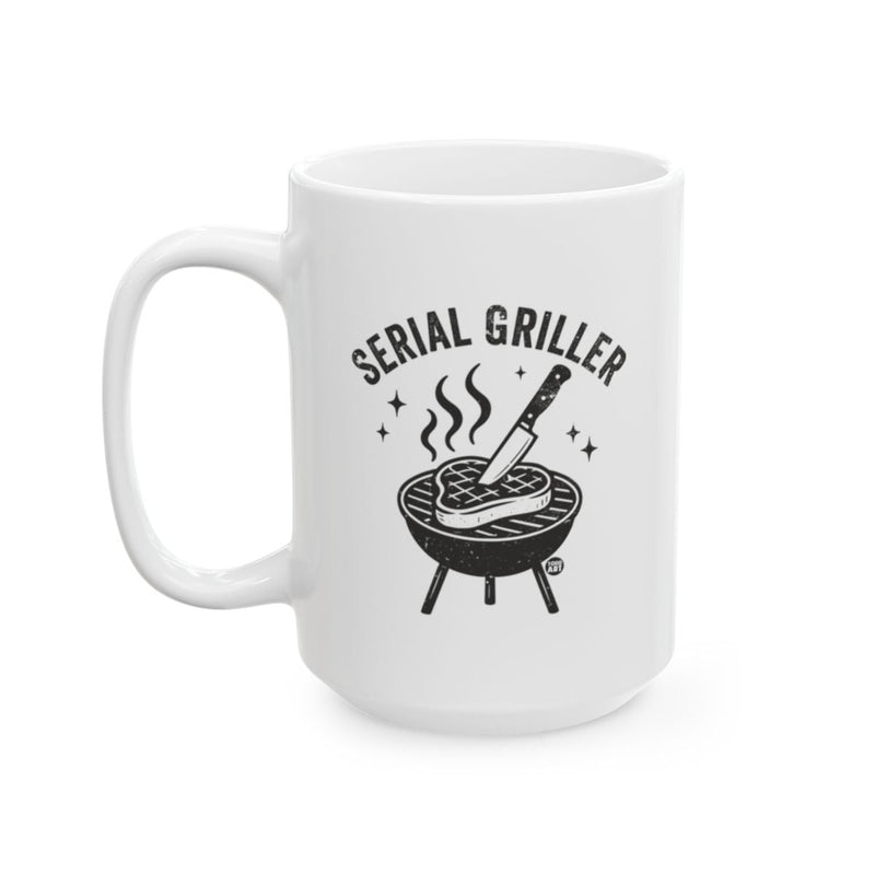 Load image into Gallery viewer, Serial Griller BBQ Themed Mug for Barbecue Lovers
