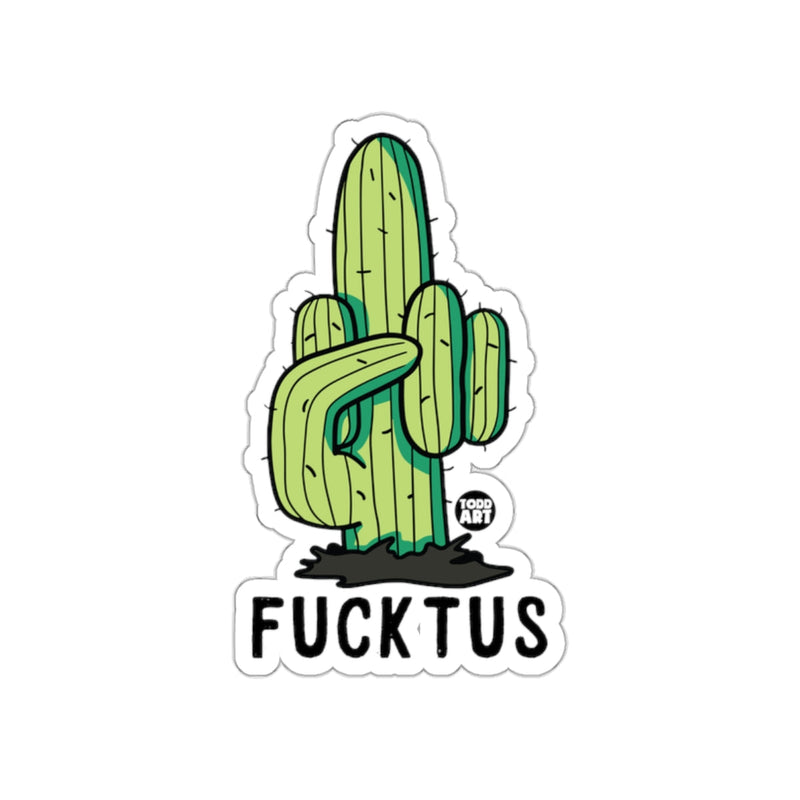 Load image into Gallery viewer, Funny Cactus Sticker with Creative Word Play Design
