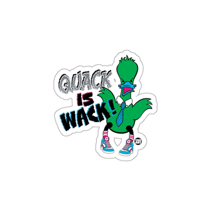 Load image into Gallery viewer, Quack Is Wack Funny Duck Sticker Hilarious Design
