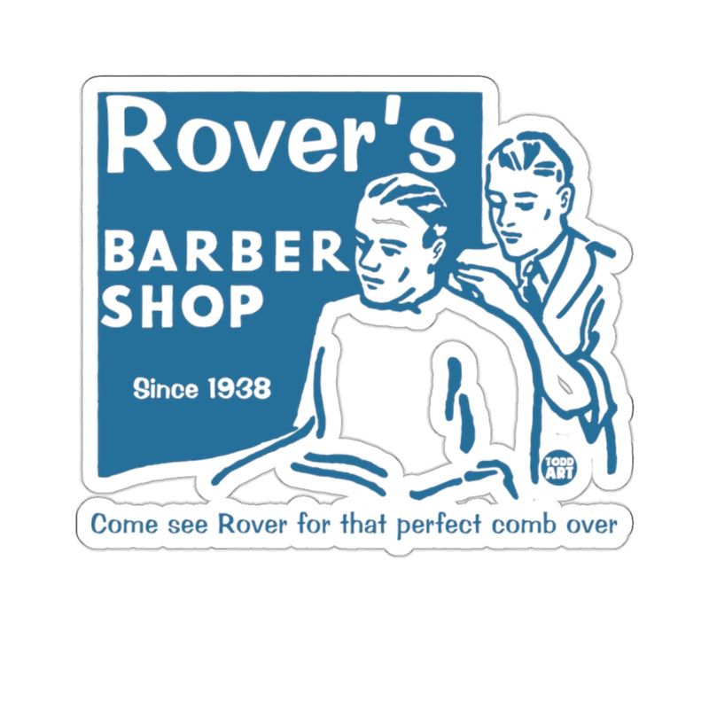 Load image into Gallery viewer, Rover's BARBER SHOP Since 1938 perfect comb over 
