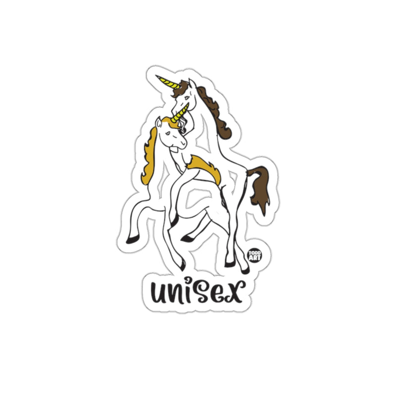 Load image into Gallery viewer, Playful Unicorn Design Unisex Graphic Sticker
