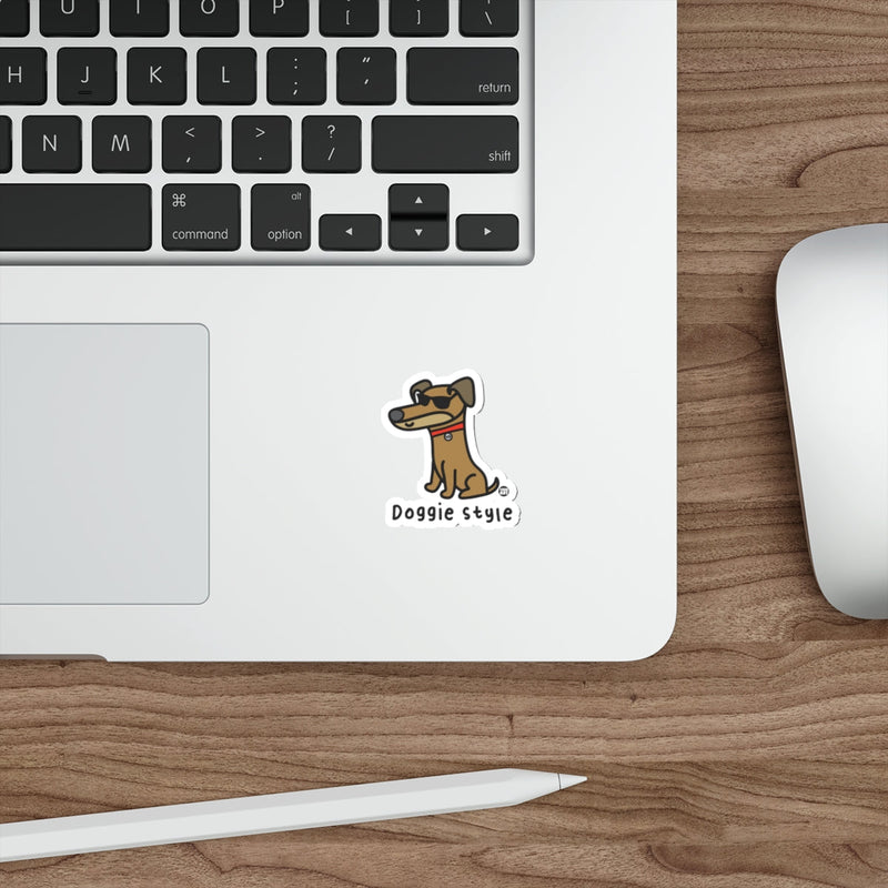 Load image into Gallery viewer, Doggie Style Sunglasses Dog Sticker Cartoon Sticker
