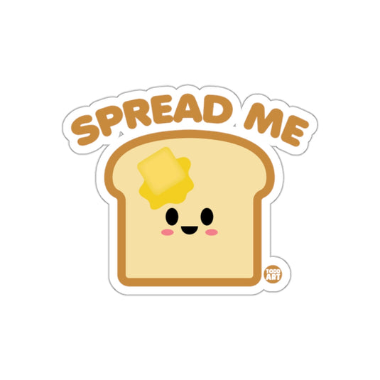 Spread Me Cute Smiling Toast Sticker Product