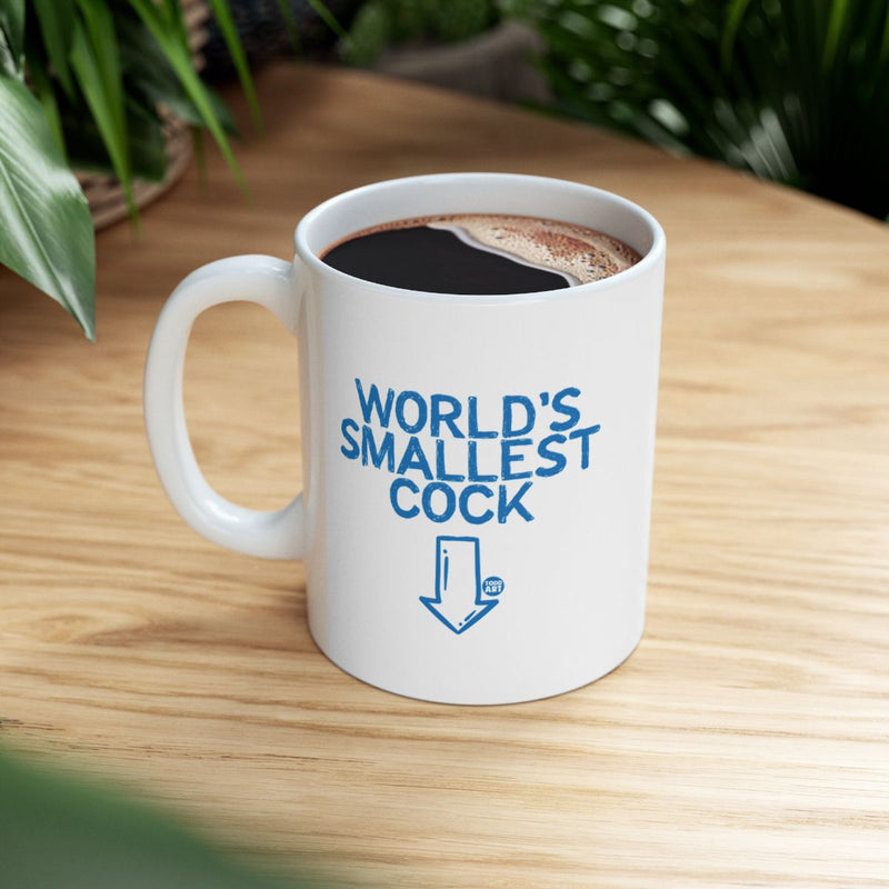Load image into Gallery viewer, World's Smallest Cock Funny Coffee Mug Product
