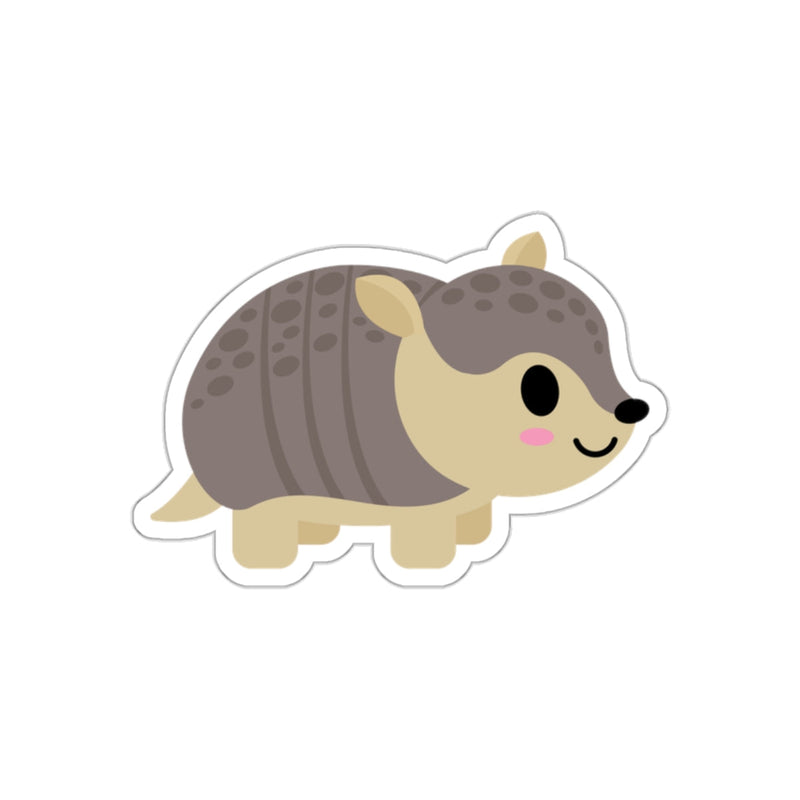 Load image into Gallery viewer, Cute Armadillo Cartoon Illustration Sticker
