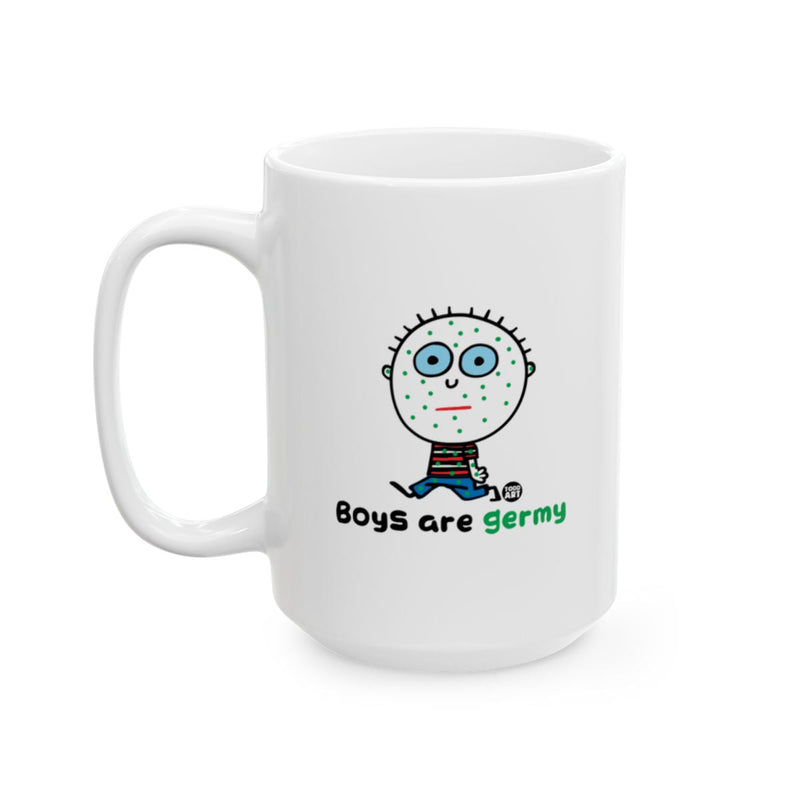 Load image into Gallery viewer, Boys Are Germy Humorous Coffee Mug Product
