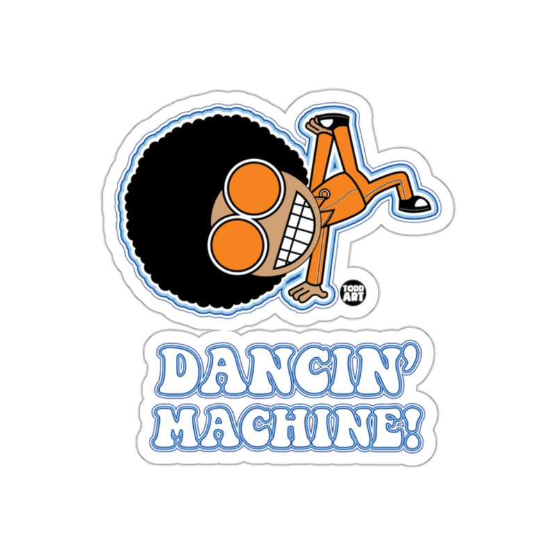 Load image into Gallery viewer, Dancin' Machine Funky Cartoon Character Sticker
