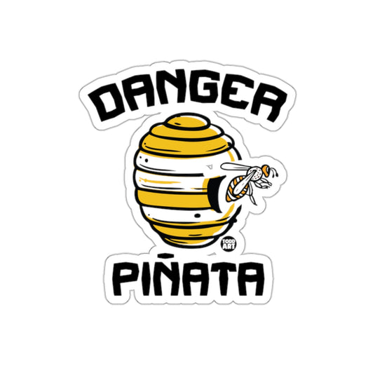 Danger Pi√±ata Graphic Sticker for Fun and Parties