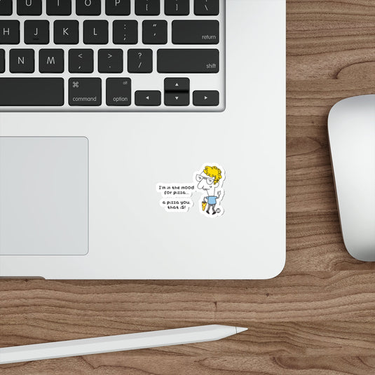 I'm in the mood for pizza... A pizza you that is! Sticker