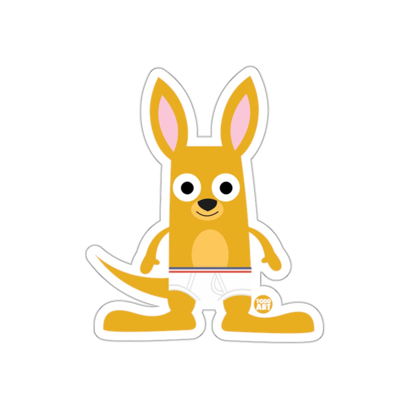 Load image into Gallery viewer, Cute Cartoon Kangaroo Character Sticker Kids Gift
