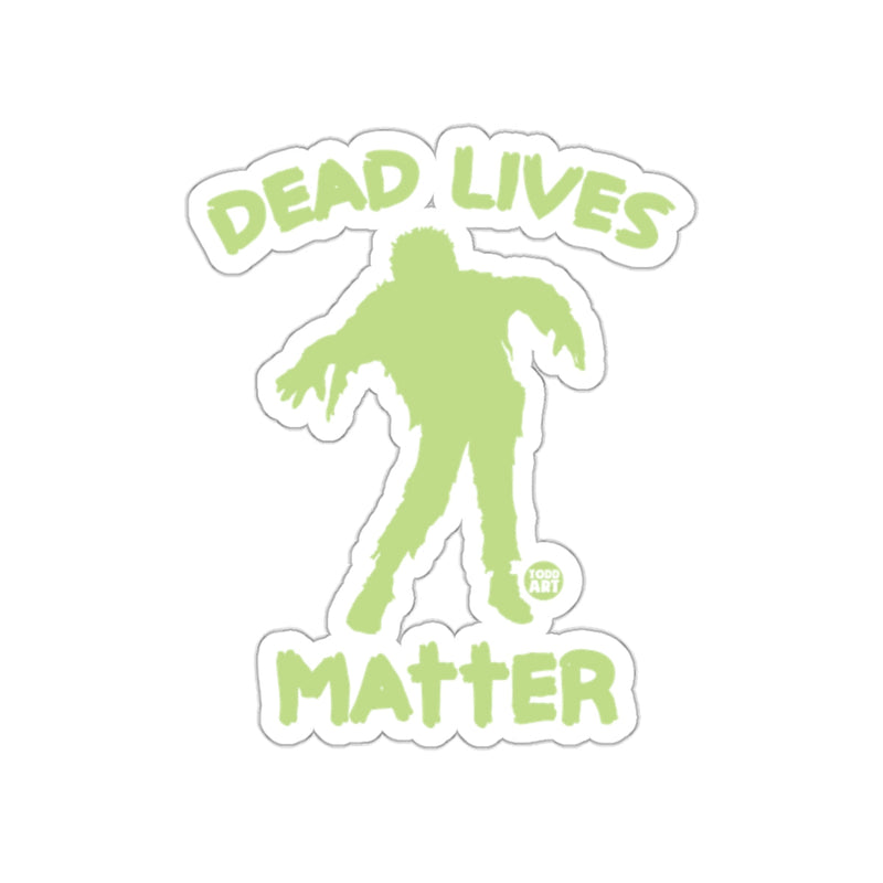 Load image into Gallery viewer, Dead Lives Matter Zombie Sticker Unique Design
