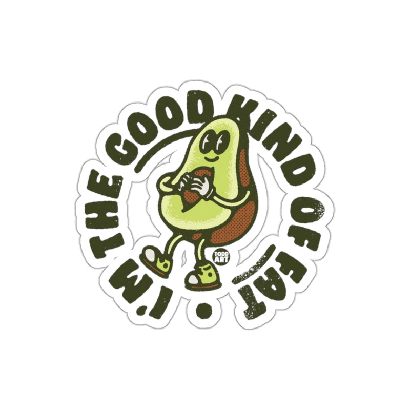 Load image into Gallery viewer, I'm The Good Kind Of Fat Avocado Sticker Product
