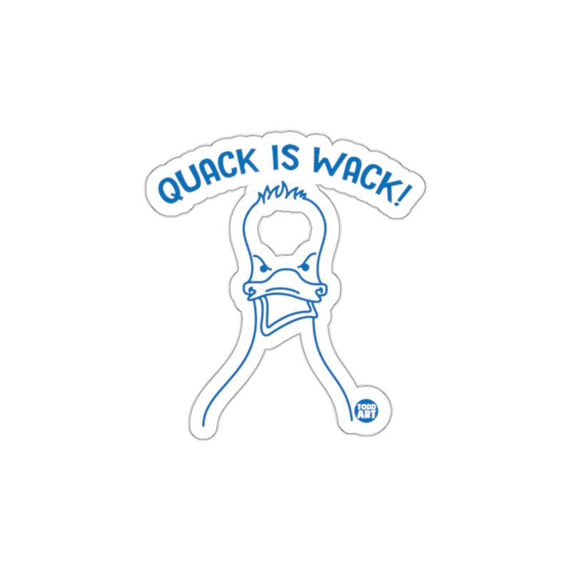 Load image into Gallery viewer, Quack Is Wack Unique Design Sticker for Collectors
