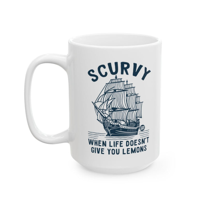 Load image into Gallery viewer, Scurvy When Life Doesn't Give You Lemons Mug
