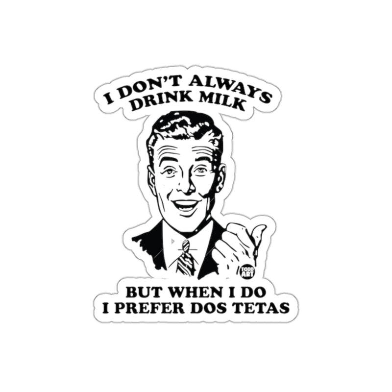 Load image into Gallery viewer, Dos Tetas Funny Meme Retro Style Art Design sticker
