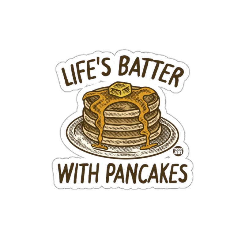 Load image into Gallery viewer, Life's Batter with Pancakes Sticker
