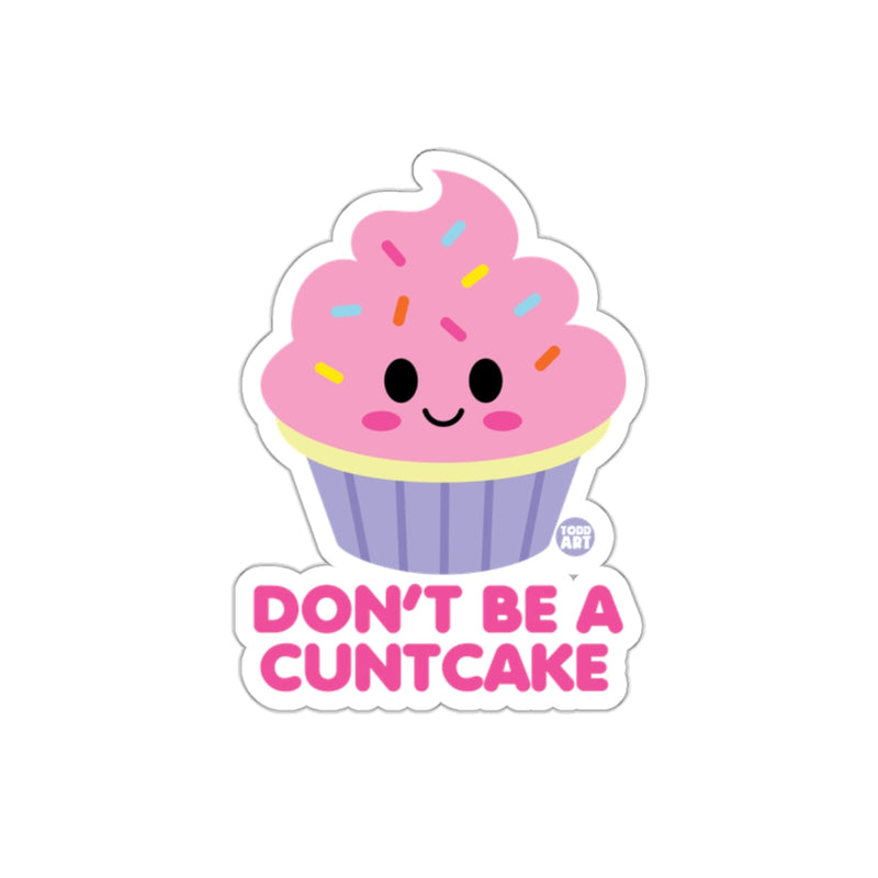 Load image into Gallery viewer, Adorable Pink Cupcake with Funny Quote Sticker
