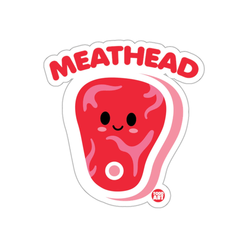 Load image into Gallery viewer, Cute Meathead Artwork Sticker for Fun Adorable Decoration
