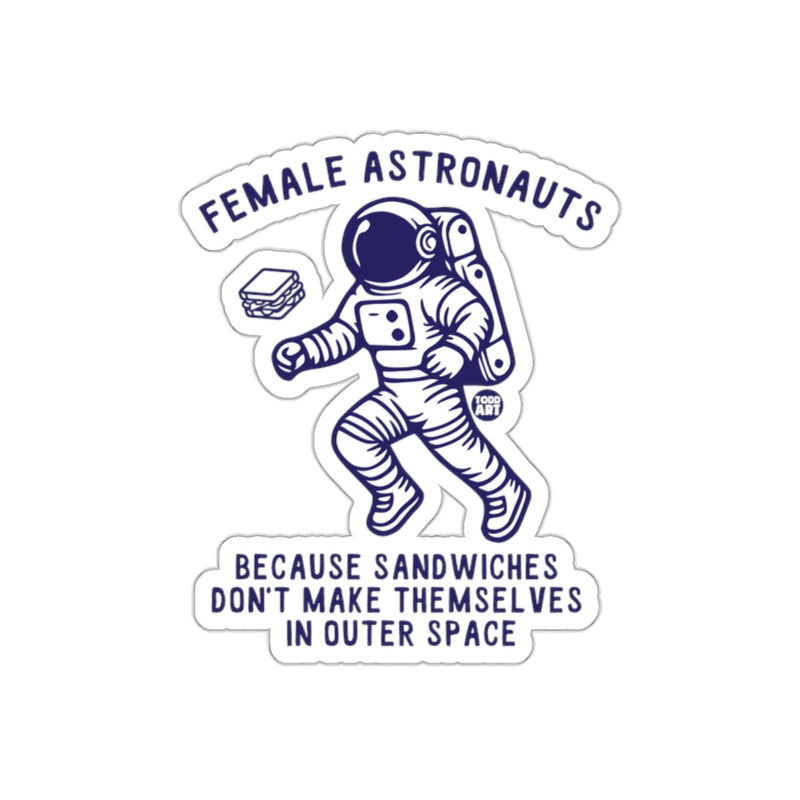 Load image into Gallery viewer, Female Astronauts Outer Space Sticker Product
