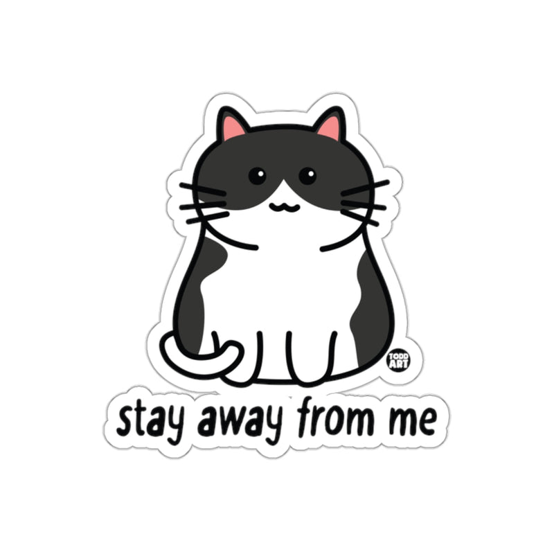 Load image into Gallery viewer, Stay Away From Me Cute Cat Sticker
