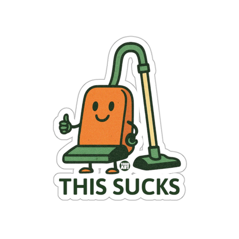 Load image into Gallery viewer, This Sucks Cute Cartoon Vacuum Sticker
