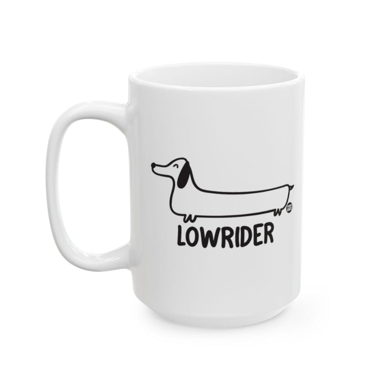 Load image into Gallery viewer, Lowrider Dog Illustration Large Coffee Mug
