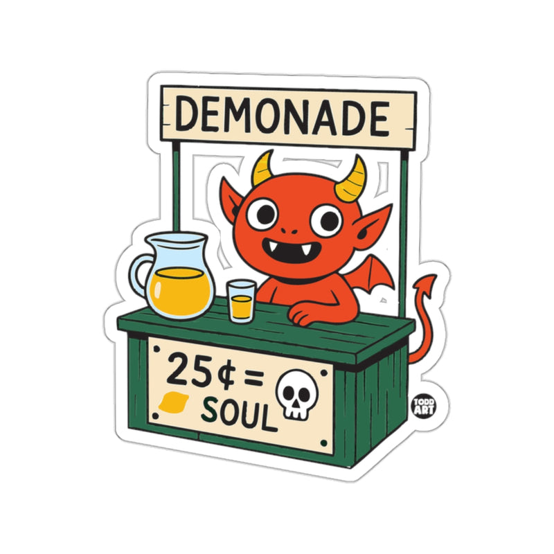 Load image into Gallery viewer, Funny Demonade Cartoon Sticker for Halloween Decor
